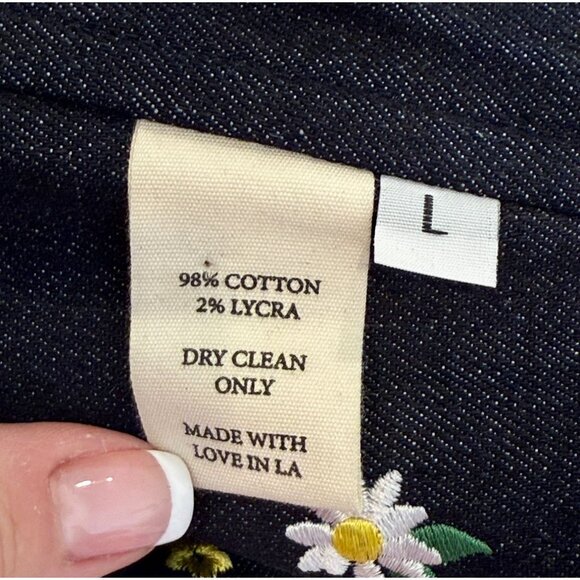 NEW Miaou Opening Ceremony Embroidered Dylan Bra Top NWOT - Size L - Picture 4 of 8